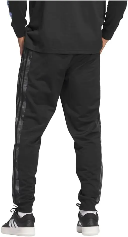 adidas Men's Essentials Camouflage Tricot Track Pants