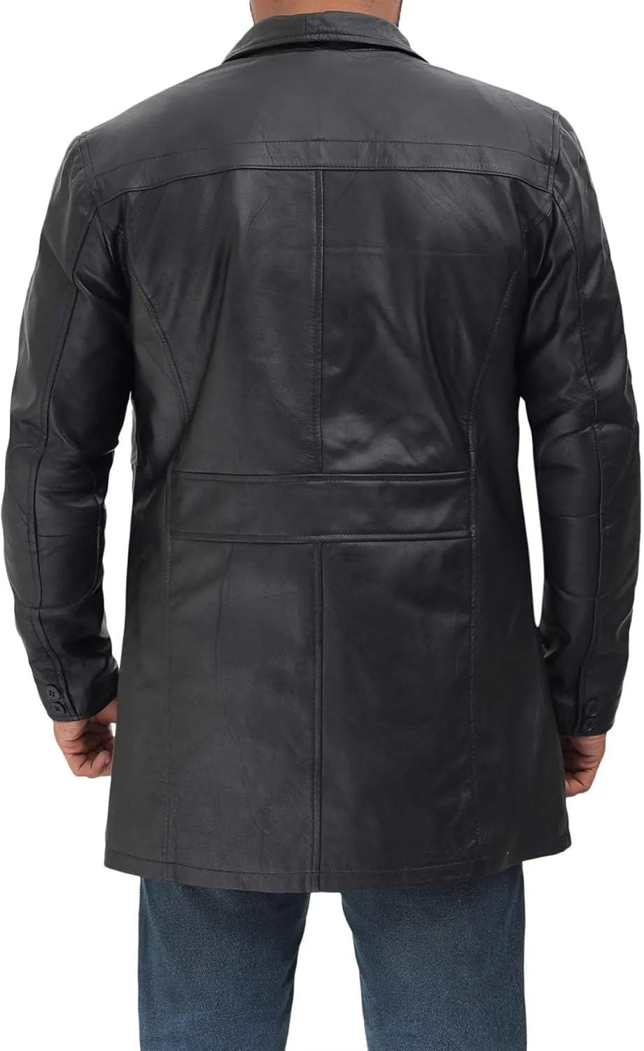 Blingsoul Leather Car Coats For Men - Real Leather Jacket Men