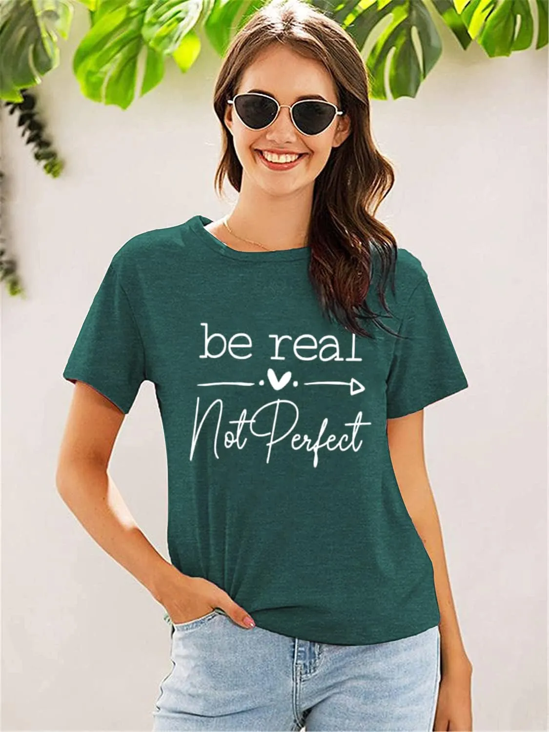 Calvin Fun Fact l Don't Care Letter Print T-Shirt for Women Funny Sayings Graphic Tees