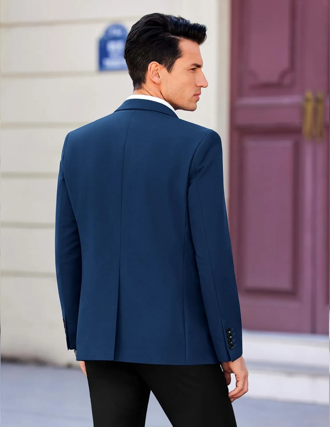 COOFANDY Mens Casual Sport Coat Slim Fit Lightweight Blazers Jacket Two Button Business Suit Jackets