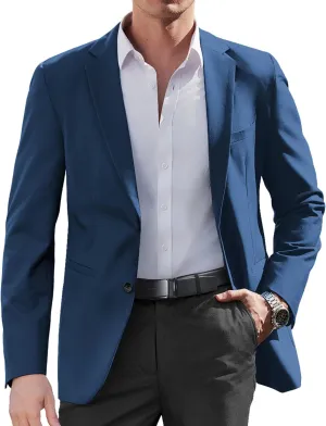 COOFANDY Mens Casual Sport Coat Slim Fit Lightweight Blazers Jacket Two Button Business Suit Jackets