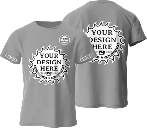 Custom T Shirts Add Your Logo,Text,Photo,Custom Shirts Unisex Print Personalized T Shirt Gifts