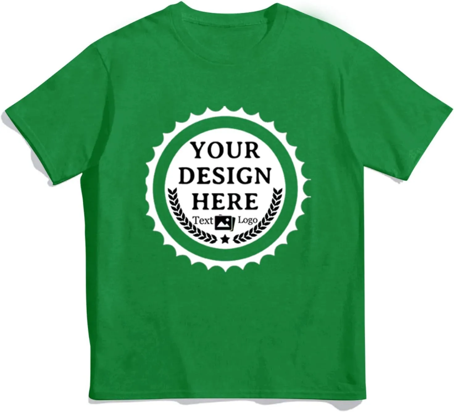 Custom T Shirts Made in USA Bulk Customized T Shirts for Men Women Design Your Own Personalized Shirt Tee Gifts