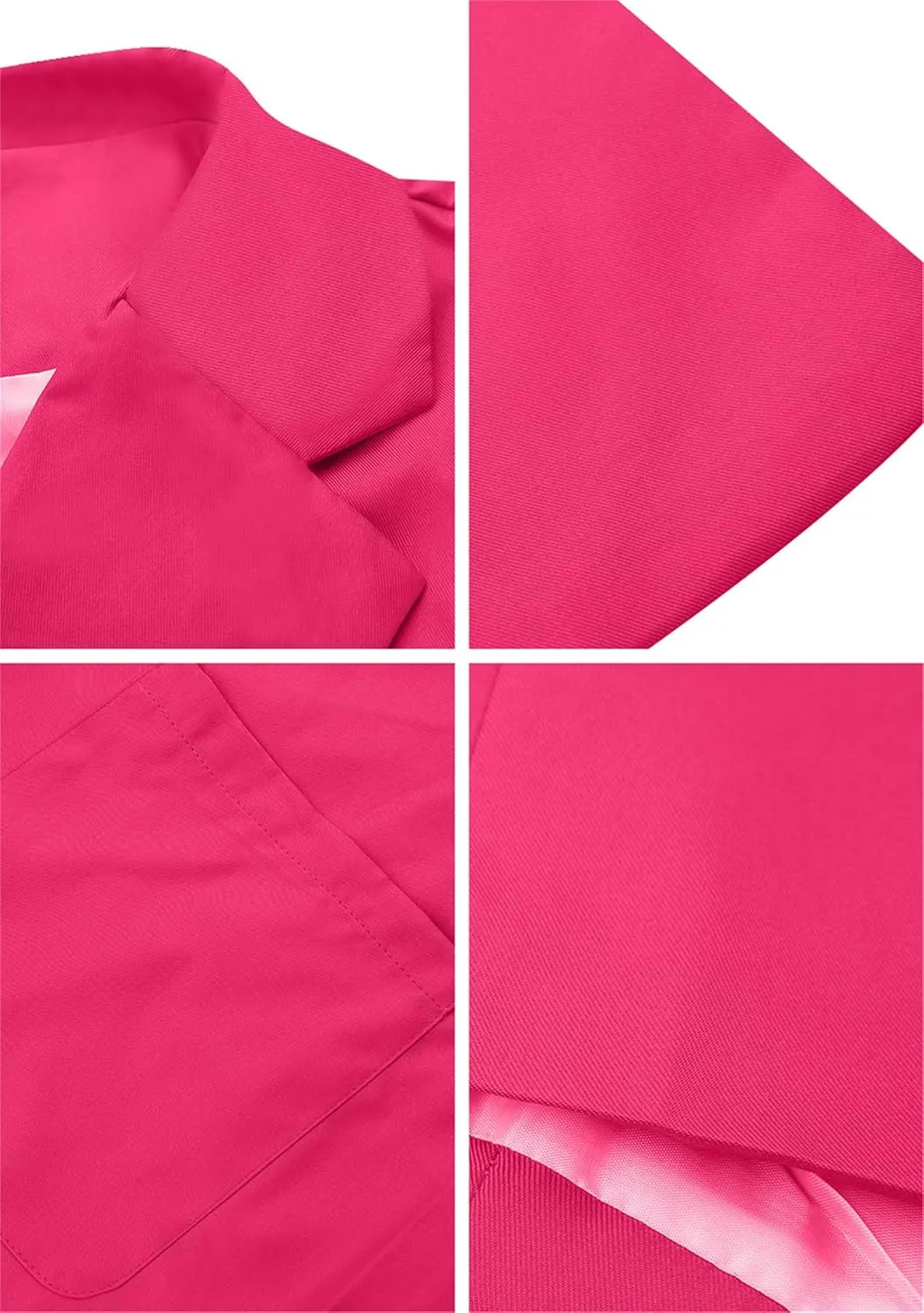DIACACY Womens Open Front Long Sleeve Blazers Jacket Solid Color Plus Size Comfy Blazers