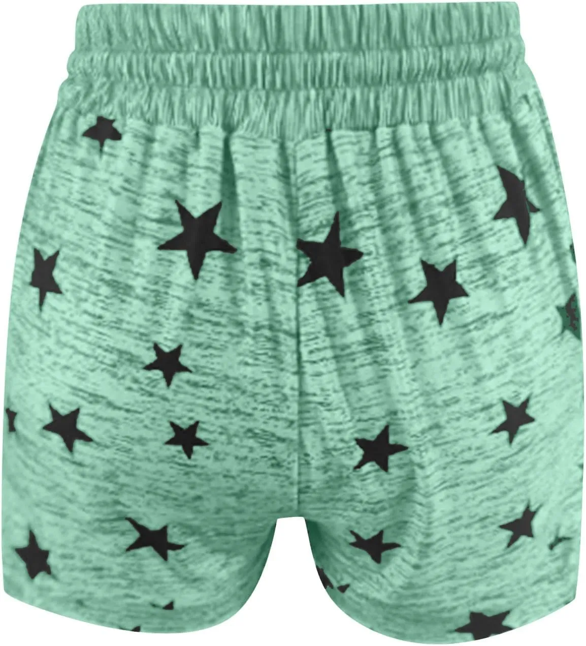 High Waisted Shorts for Women Summer Drawstring Workout Running Yoga Shorts Stretchy Comfy Casual Short Lounge Pants