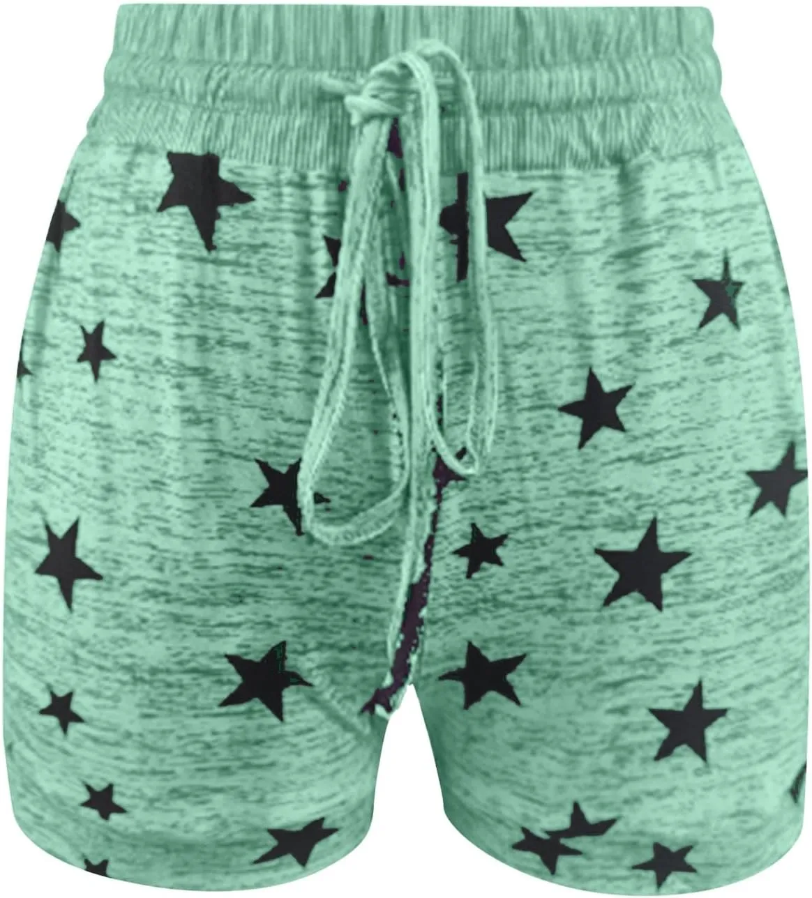 High Waisted Shorts for Women Summer Drawstring Workout Running Yoga Shorts Stretchy Comfy Casual Short Lounge Pants