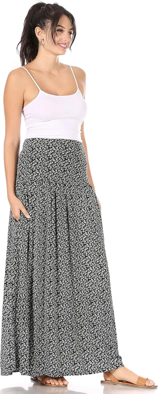 Maxi Skirts for Women Ankle Length Skirt Casual Long Skirt High Waisted Maxi Skirt Reg and Plus Size Skirt Long Skirt