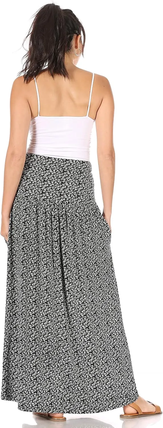 Maxi Skirts for Women Ankle Length Skirt Casual Long Skirt High Waisted Maxi Skirt Reg and Plus Size Skirt Long Skirt