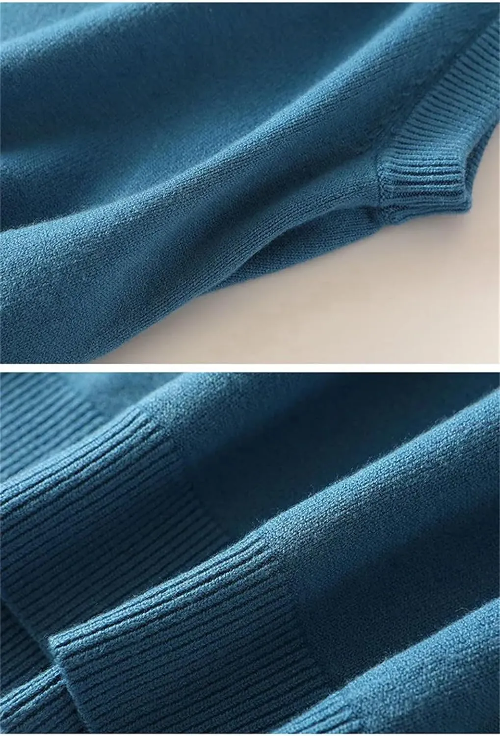 Men's Cashmere Knitted Vest Casual V-Neck Sleeveless Sweaters Jumper Tops