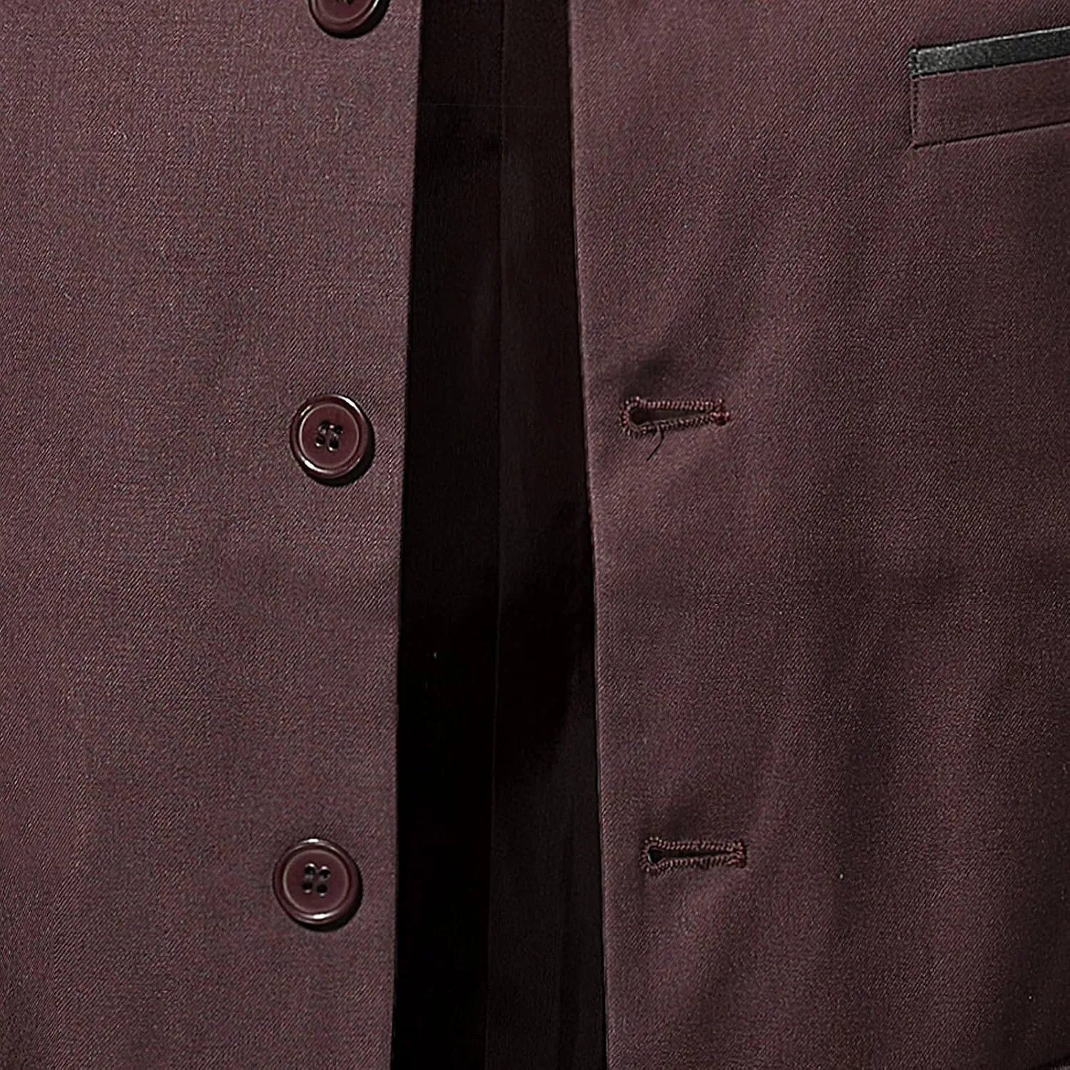Men's Classic Fit Plaid Casual Blazer Jacket Notched Lapel Two Button Suits Coats Striped Business Blazers Coat