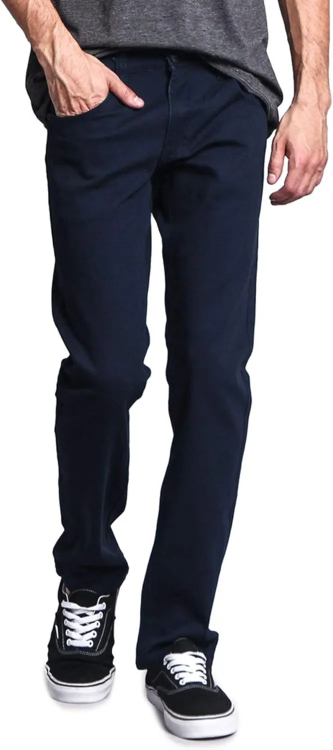 Men's Slim Fit Colored Jeans