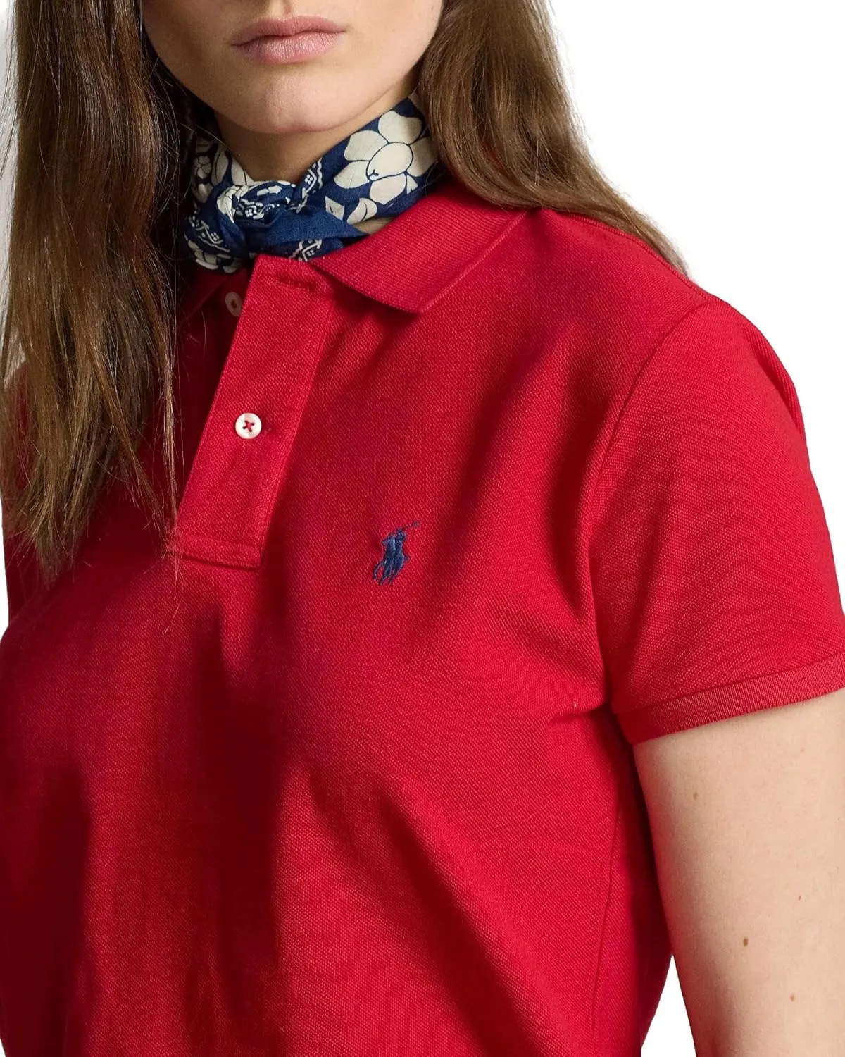 Polo RL Women's Classic Fit Mesh Pony Shirt