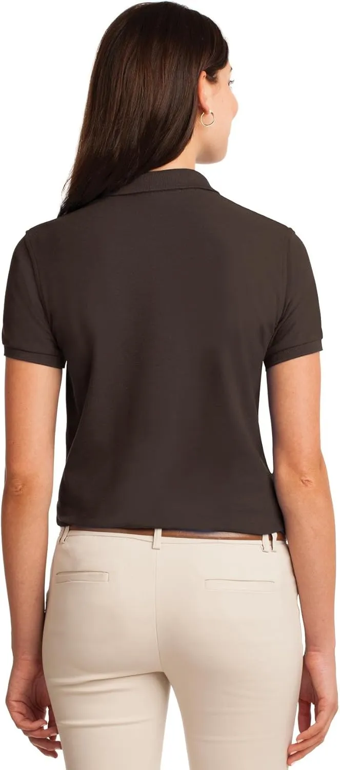 Port Authority Ladies Silk Touch Polo