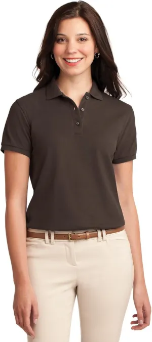 Port Authority Ladies Silk Touch Polo