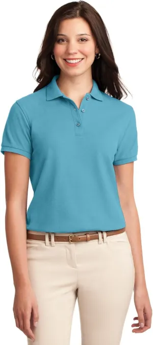 Port Authority Ladies Silk Touch Polo