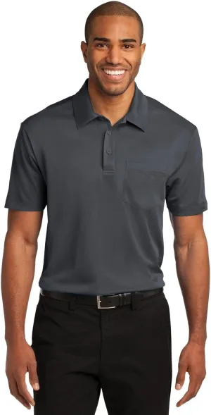 Port Authority Silk Touch Performance Pocket Polo