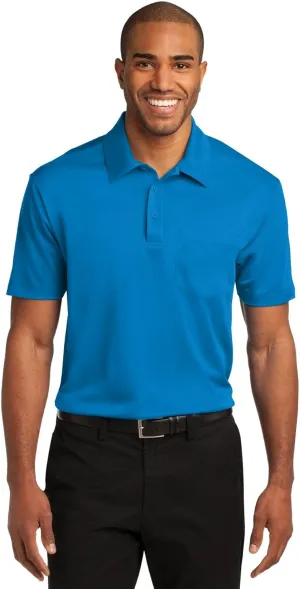 Port Authority Silk Touch Performance Pocket Polo