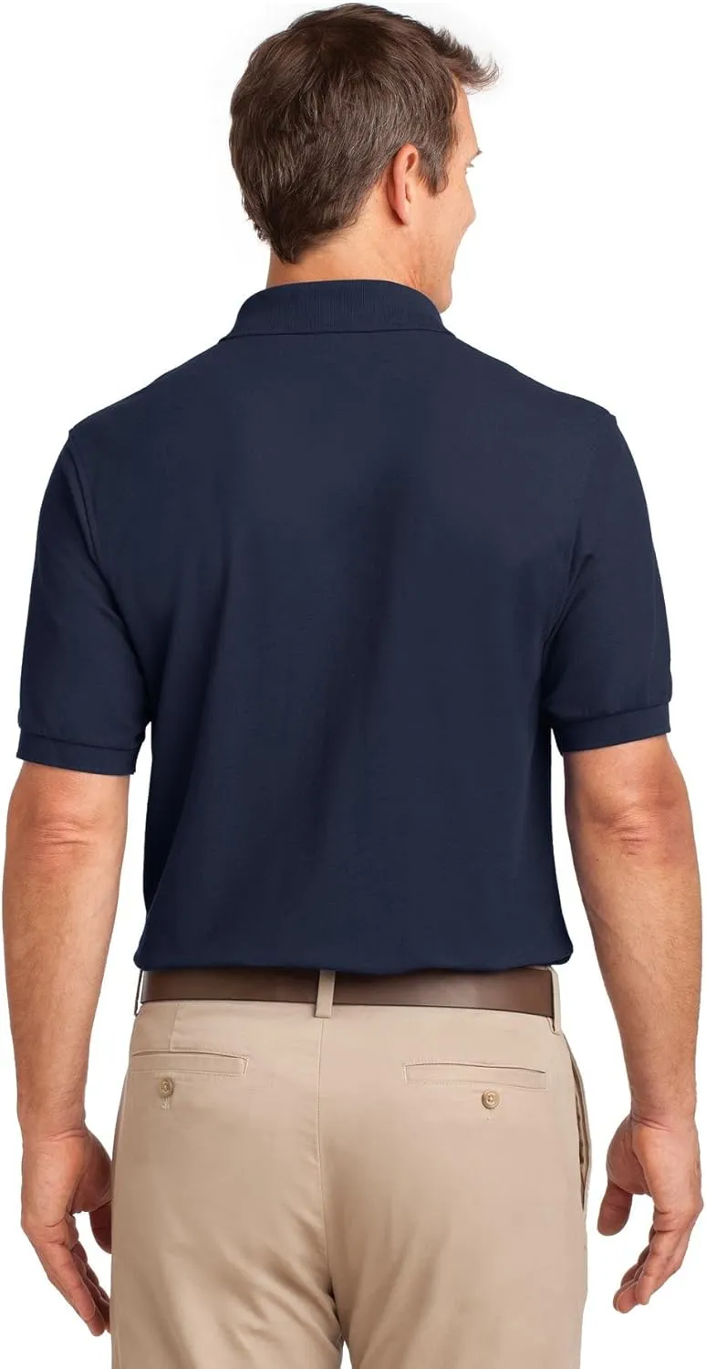 Port Authority Silk Touch Polo with Pocket