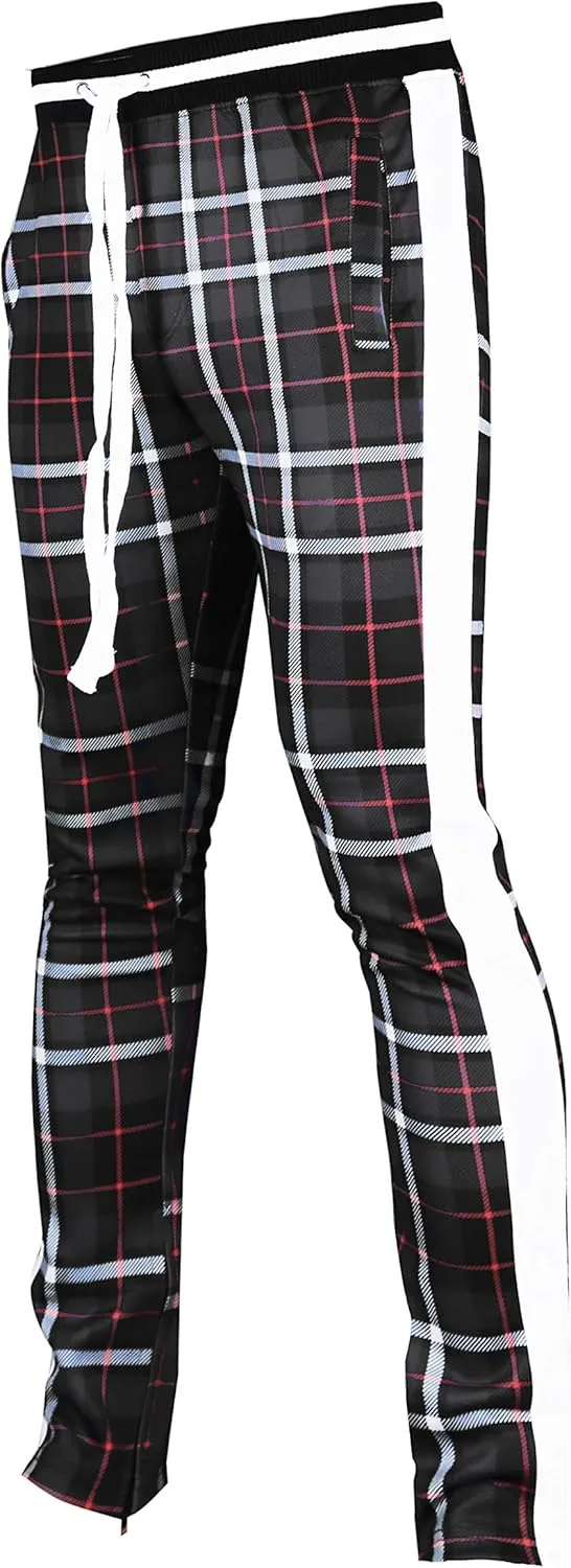 SCREENSHOT-Track Pants Fashion P41902 Mens Premium Straight Fit Athletic Fitness Fashion Urban Streetwear Bottoms