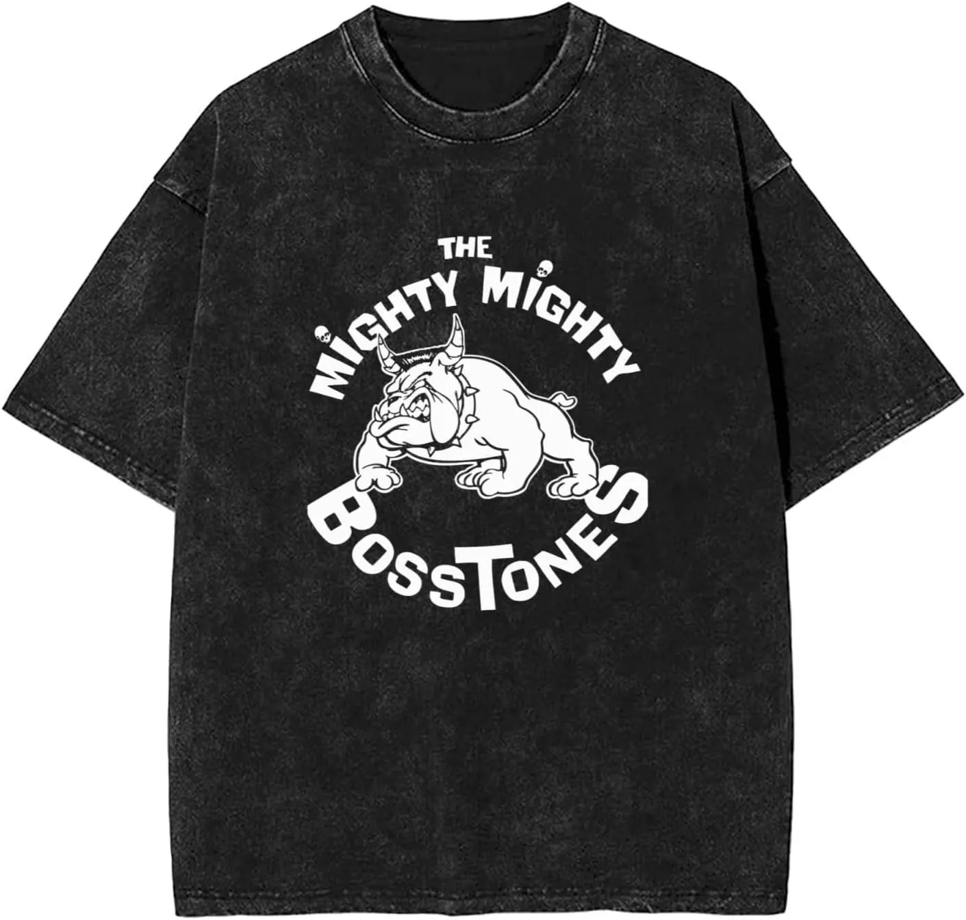 Shirt Men's Oversized Loose Fit Vintage Washed Cotton Casual T-Shirts