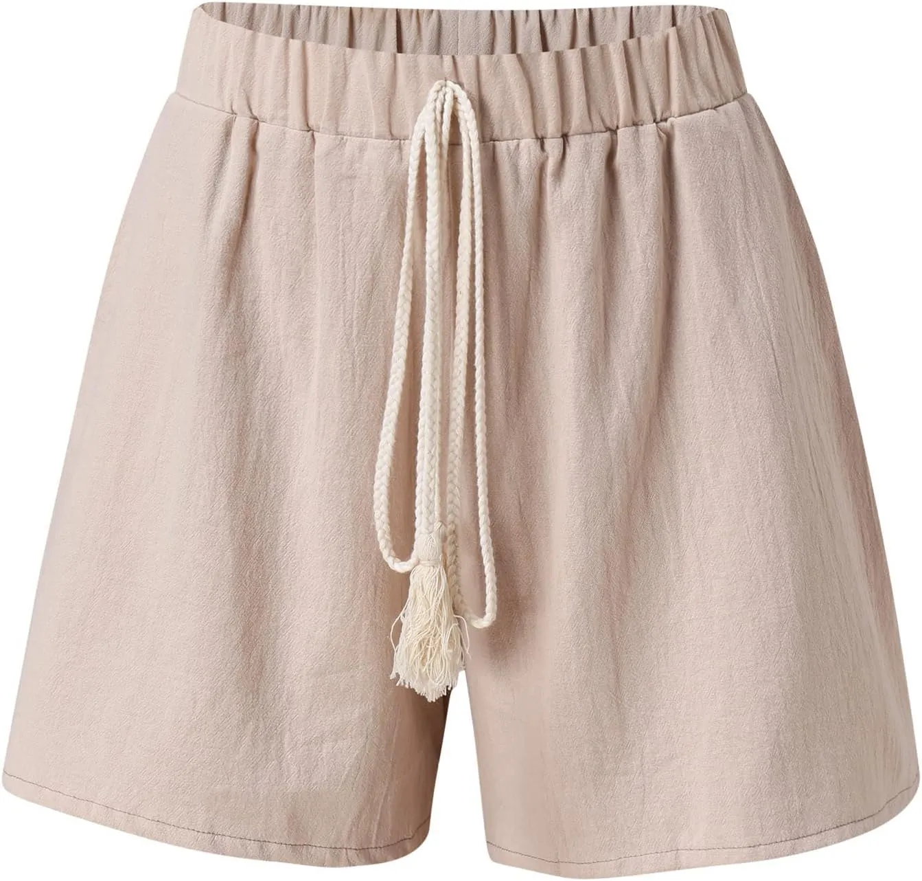 Summer Beach Shorts for Women High Waisted Drawstring Causal Shorts Flowy Wide Leg Workout Short Pants Cruise Outfits