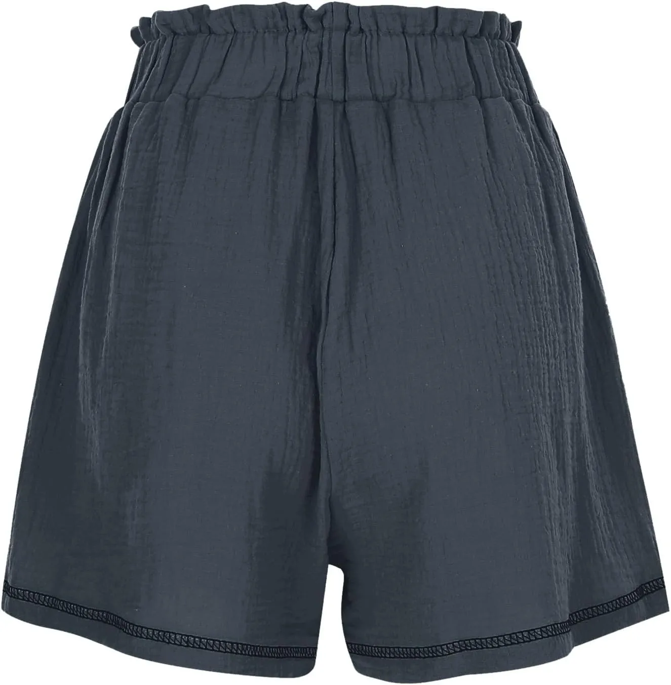 Summer Shorts for Women Drawstring High Waisted Casual Lounge Shorts Lightweight Comfy Beach Short Pants with Pockets