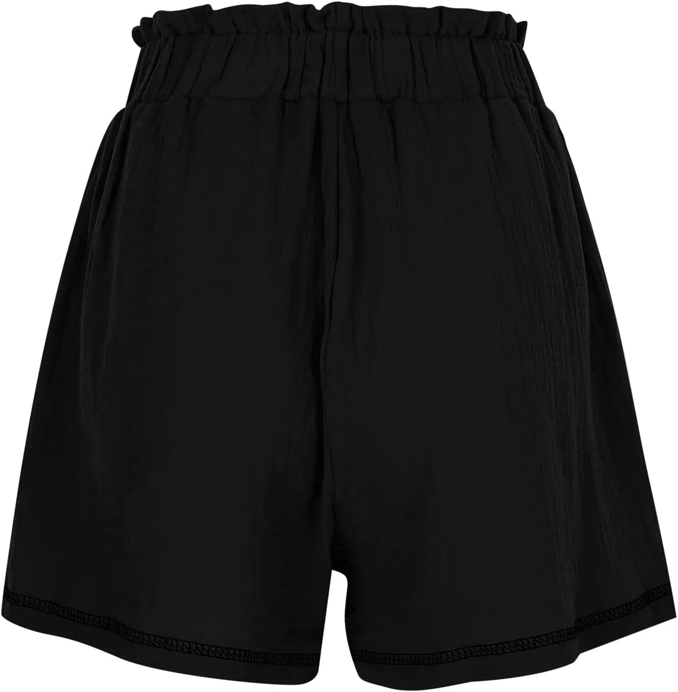 Summer Shorts for Women Drawstring High Waisted Casual Lounge Shorts Lightweight Comfy Beach Short Pants with Pockets