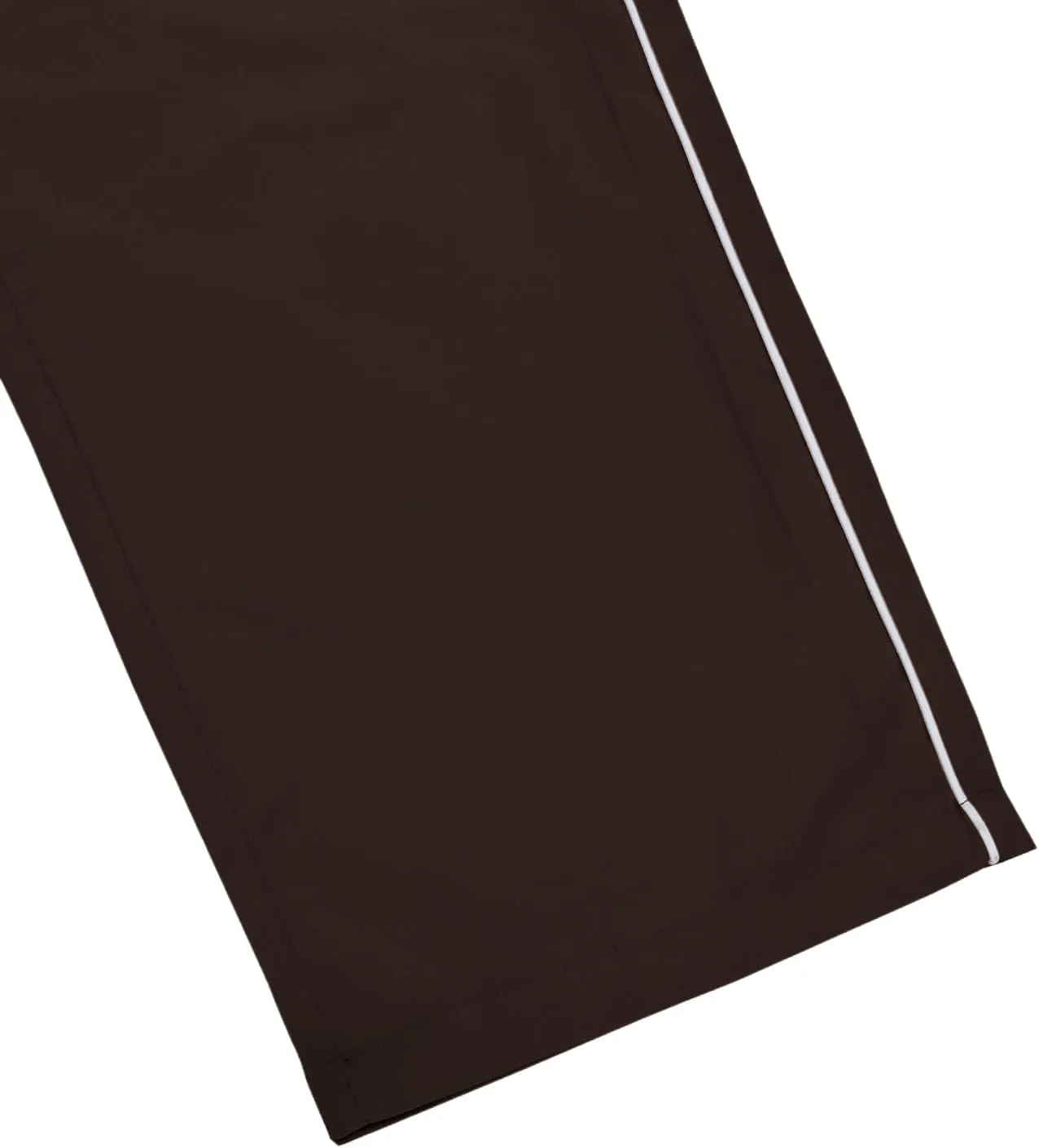Verdusa Men's Track Pants Straight Leg Acitve Streetwear Elastic Waist Parachute Pants with Pockets