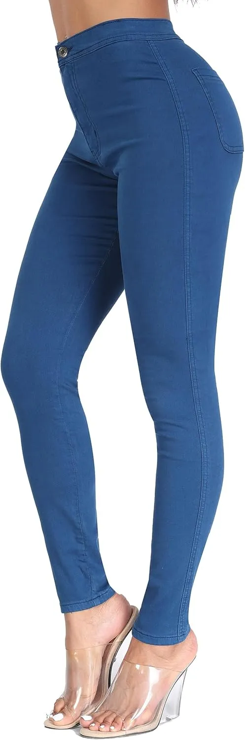WAYRUNZ Womens High Waisted Pants Stretch Legging Jeans
