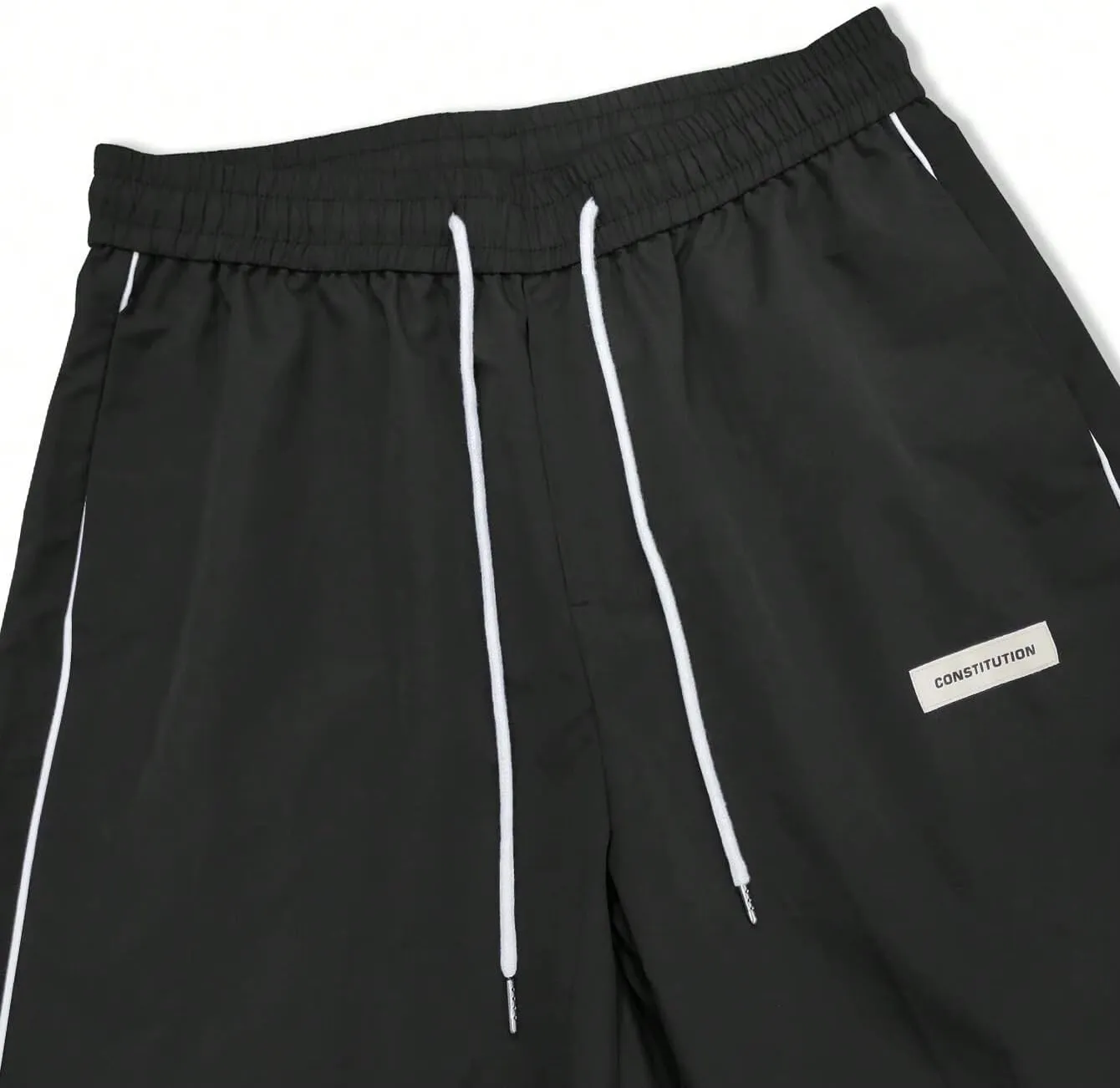 ZAFUL Men's Baggy Track Pants Y2K Streetwear Pants Drawstring Letter Pockets Casual Lounge Trousers